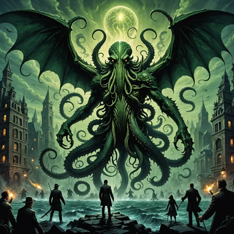 Погружение в таинственный мир Лавкрафт мифов Ктулху: искусство и образы неизведанного